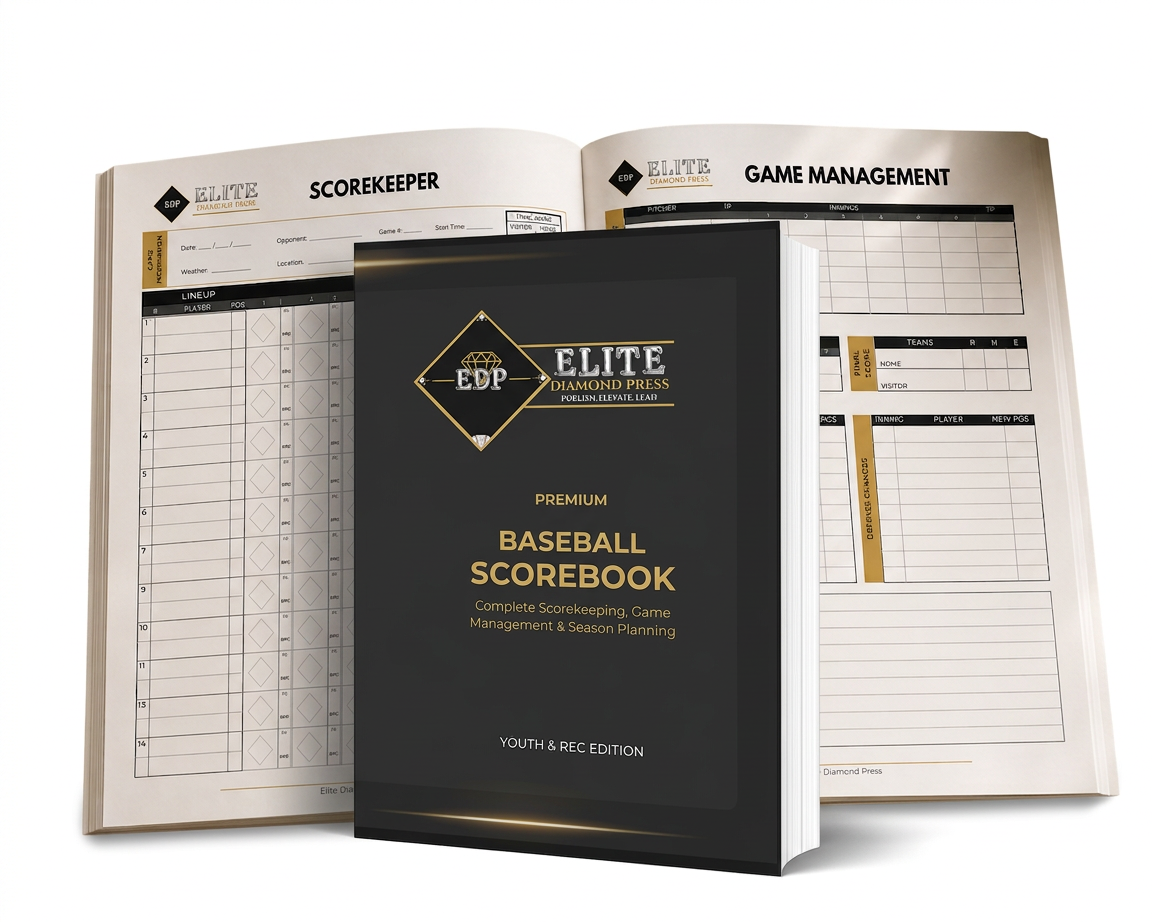 Premium Baseball Scorebook – Youth & Recreational Edition