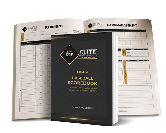Premium Baseball Scorebook – Youth & Recreational Edition