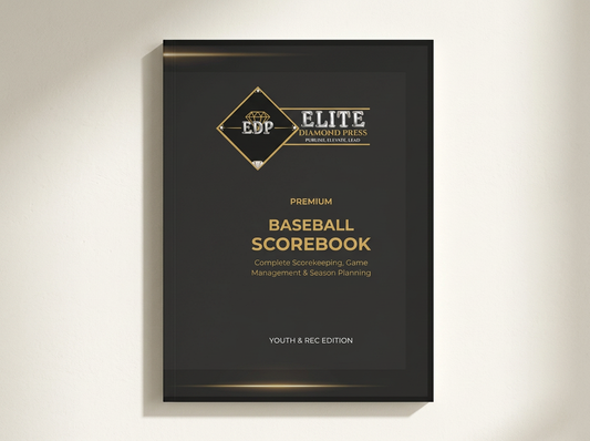 Premium Baseball Scorebook – Youth & Recreational Edition