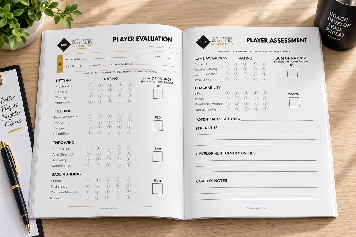 Player Evaluations – Youth Baseball & Softball