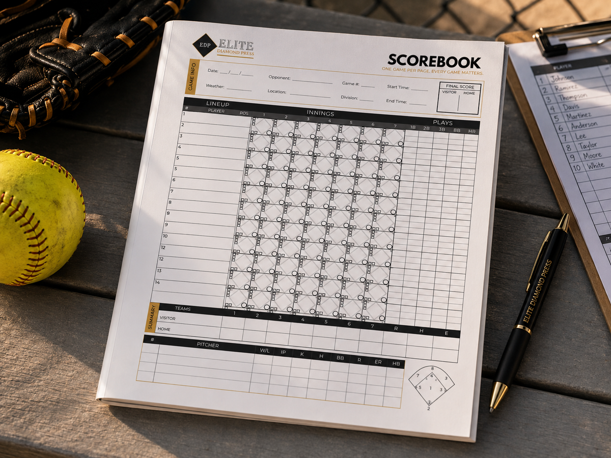 Premium Softball Scorebook – Youth & Recreational Edition