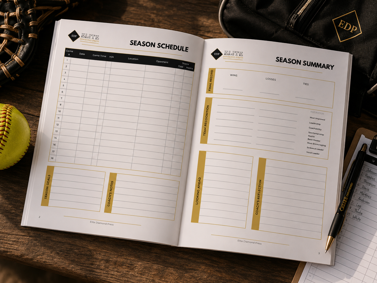 Premium Softball Scorebook – Youth & Recreational Edition