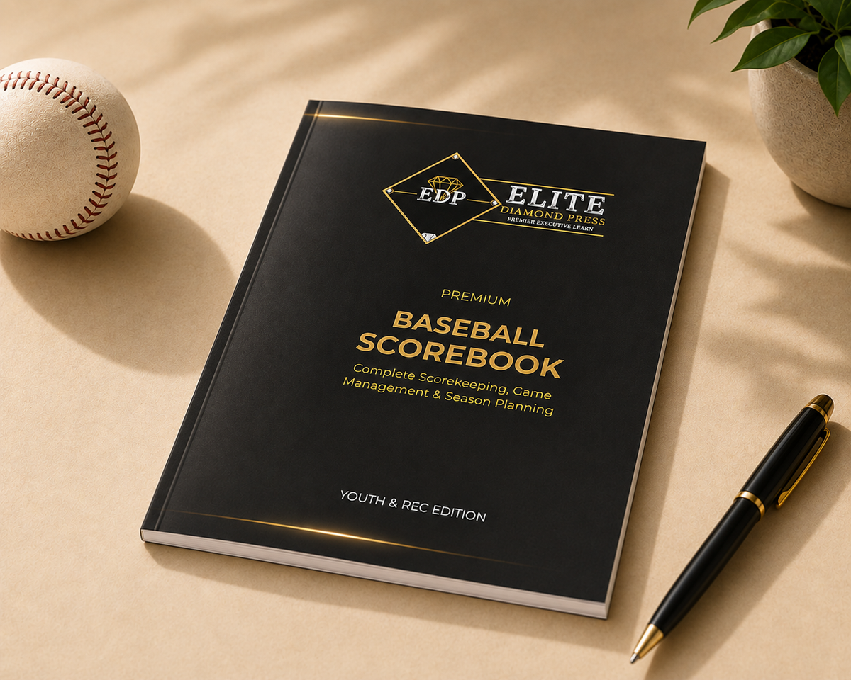 Premium Baseball Scorebook – Youth & Recreational Edition
